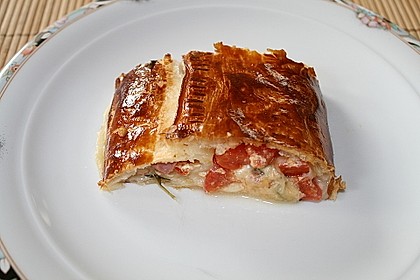 Schinken - Tomaten - Mozzarella - Strudel 6
