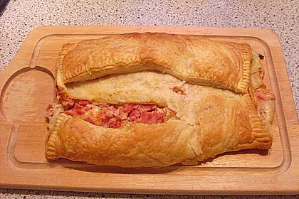 Schinken - Tomaten - Mozzarella - Strudel 20