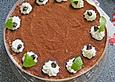 Tiramisu Torte mit Trauben