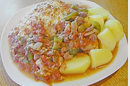 Ofenschnitzel alla bolognese 7