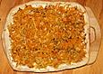 K&uuml;rbis - Flammkuchen mit &Auml;pfeln, Koriander und Schwarzk&uuml;mmel