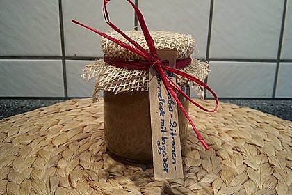 Rhabarber - Zitronen - Marmelade mit Ingwer und Zitronenmelisse 1