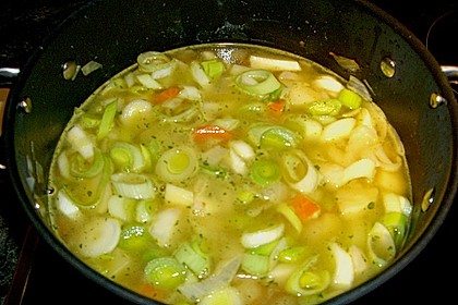 Gemüsecremesuppe 11