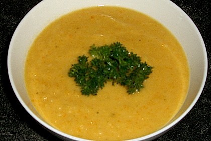 Gemüsecremesuppe 8