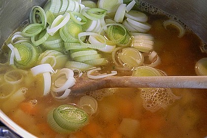 Gemüsecremesuppe 13