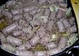 Gebratene frische grobe Bratwurst