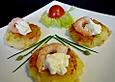 Shrimps - Kartoffel - Pl&auml;tzchen