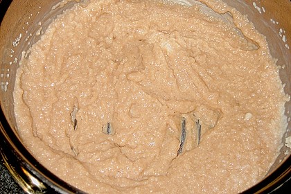 Schokogrie&szlig;brei mit Mandelbirnen