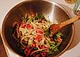Feuriger Spaghetti - Salat