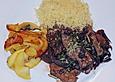Lammleber in Marsala - Zwiebel - Sauce