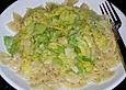 Farfalle mit Wirsing