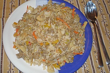 Chinesische Hackfleischpfanne &aacute; la B&auml;rchen 8