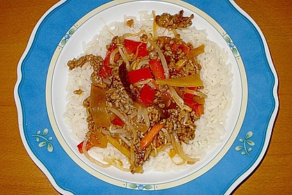 Chinesische Hackfleischpfanne &aacute; la B&auml;rchen 9