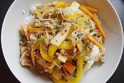 Chinesische Hackfleischpfanne &aacute; la B&auml;rchen 4
