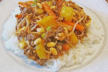 Chinesische Hackfleischpfanne &aacute; la B&auml;rchen 5