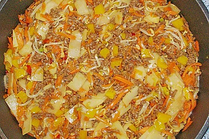 Chinesische Hackfleischpfanne &aacute; la B&auml;rchen 6