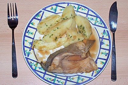 Karpfen in Malzbiersauce