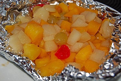 Beschwipste Fr&uuml;chte vom Grill
