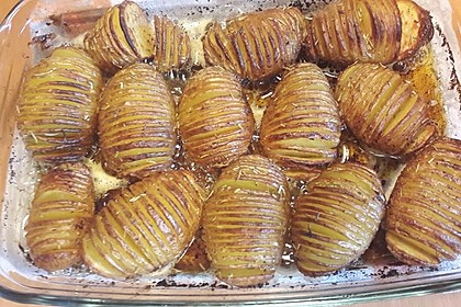 Schwedische Fächerkartoffeln 13
