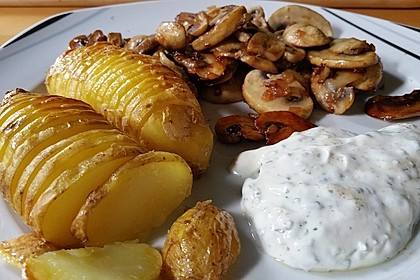 Schwedische Fächerkartoffeln 12