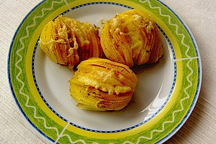 Schwedische Fächerkartoffeln 3