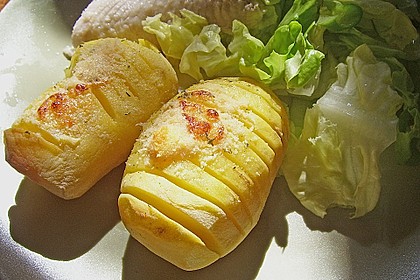Schwedische Fächerkartoffeln 6