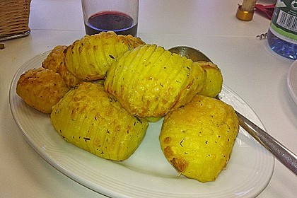 Schwedische Fächerkartoffeln 7