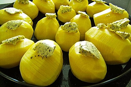 Schwedische Fächerkartoffeln 4