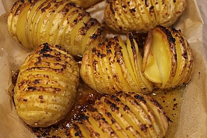 Schwedische Fächerkartoffeln 10