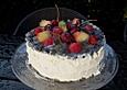 Blaubeer - Buttermilch Torte