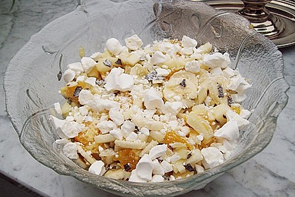 Obstsalat mit Schokoraspeln 1