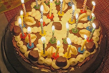 Milka - Herzen - Torte 9