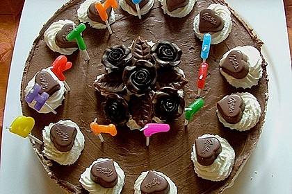 Milka - Herzen - Torte 17