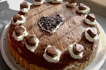 Milka - Herzen - Torte 18