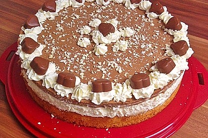 Milka - Herzen - Torte 24