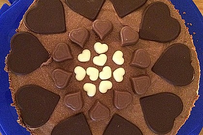 Milka - Herzen - Torte 10