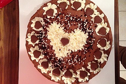 Milka - Herzen - Torte 13