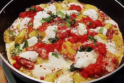 Kartoffeln mit Mozzarella 1