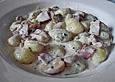 Gnocchi mit K&auml;se - Sahne - Sauce