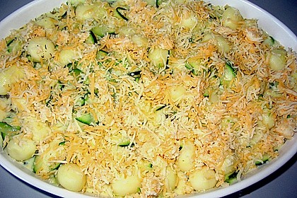 Kartoffel - Zucchini - Gratin 1