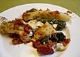 Cannelloni mit Spinat - Schafsk&auml;se - F&uuml;llung