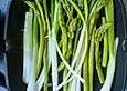 Gegrillter Lauchspargel