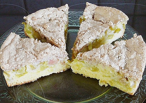 Rhabarberkuchen mit Baiser (Rezept mit Bild) von Sugar04 | Chefkoch.de