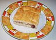 Apfelkuchen zugedeckt