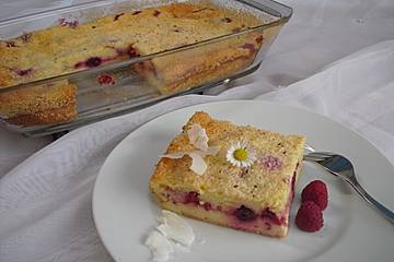 Superschneller Quarkauflauf mit Früchten