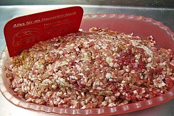 Bratwurstfüllsel aus Rheinhessen
