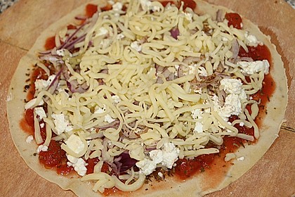 Dinkel - Pizzateig 4