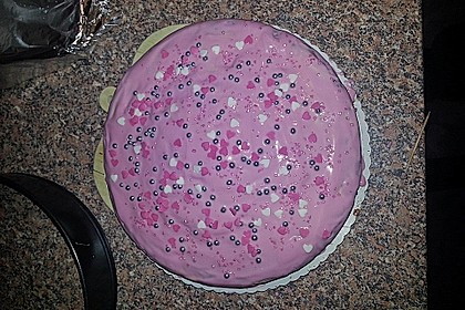 Blaubeerkuchen mit wei&szlig;er Schokolade 1