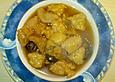 Obstsuppe mit Mehlklunker