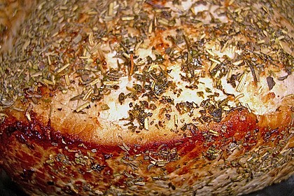 Kräuteriger Schweinebraten für Aufschnitt 16